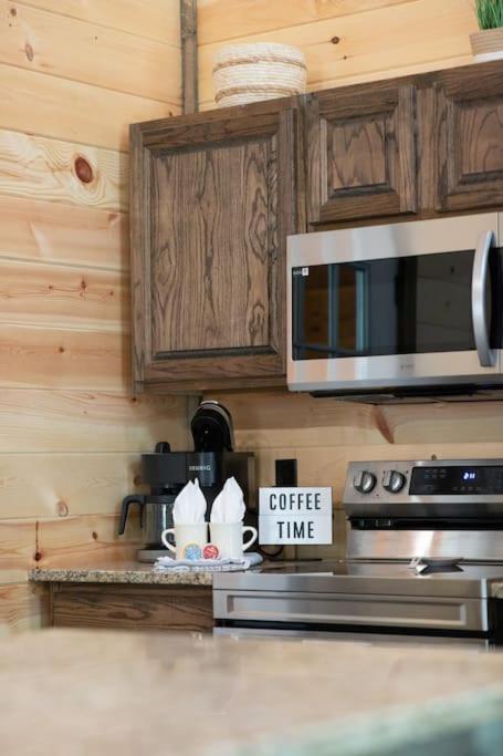 The Secluded Reset Button Cabin Broken Bow Esterno foto